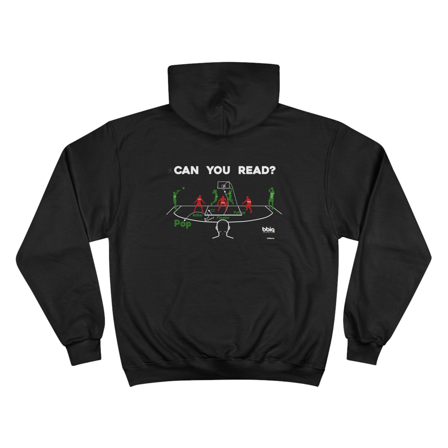 Can you read Champion Hoodie