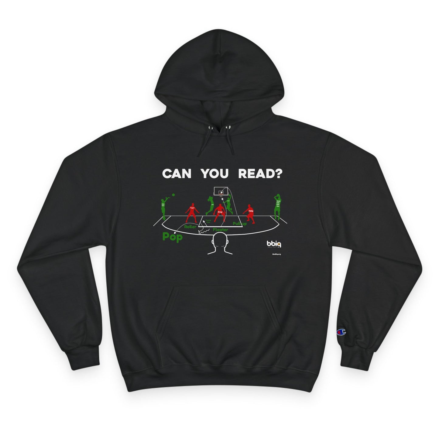 Can you read Champion Hoodie