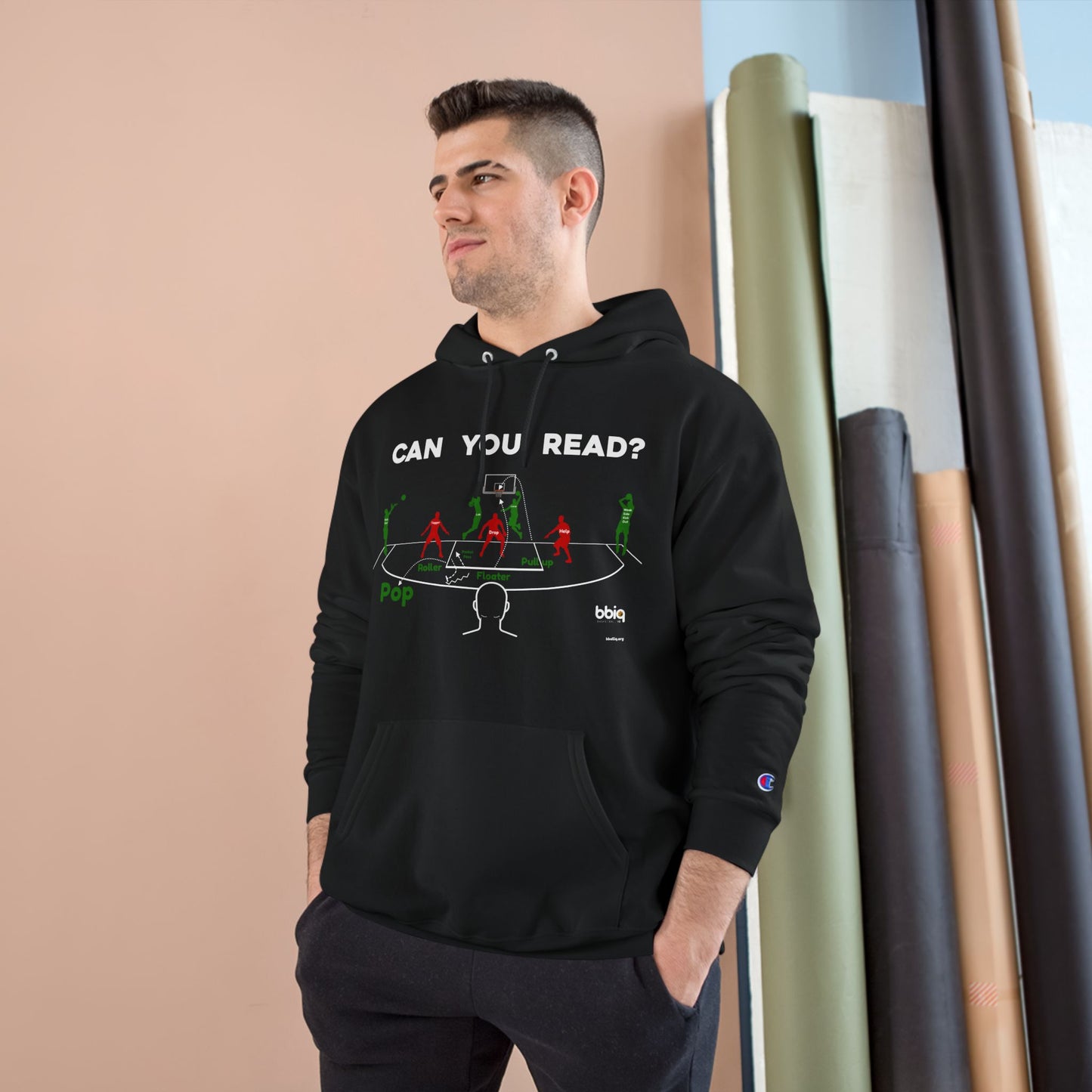 Can you read Champion Hoodie