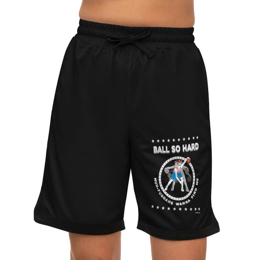 Ball So Hard hoop shorts (Explicit Black)