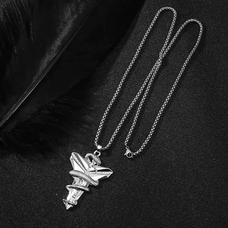 Kobe Mamba Cross Necklace with chain